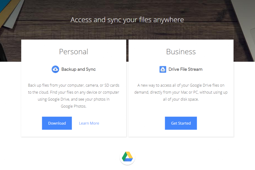 download google sync and backup